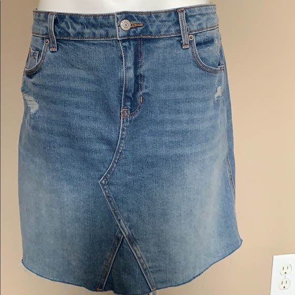 long denim skirts old navy